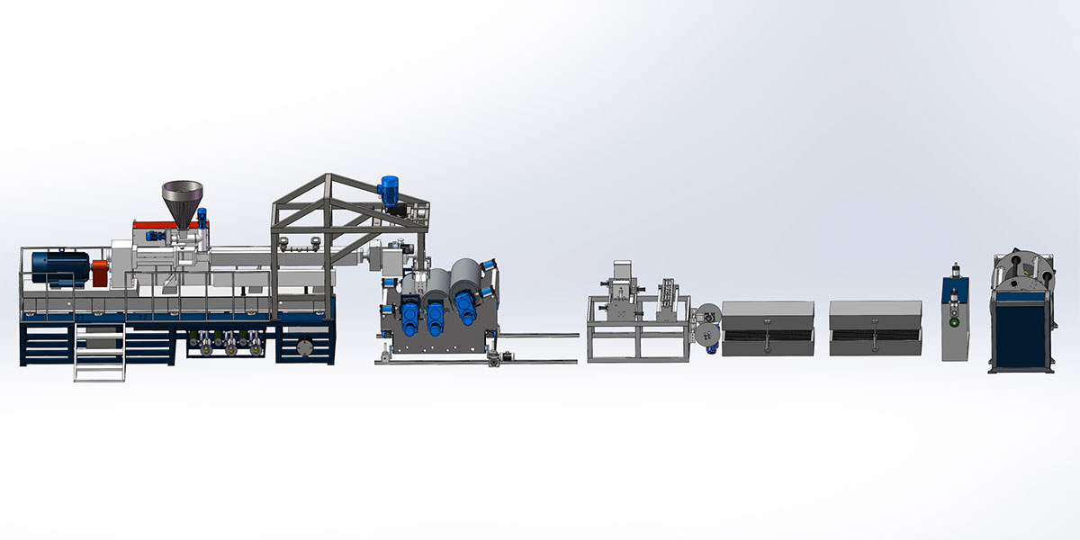 PC, PMMA, GPPS SheetPlate Extrusion Production Line Equipment PC, PMMA, GPPS SheetPlate Extrusion Production Line Equipment