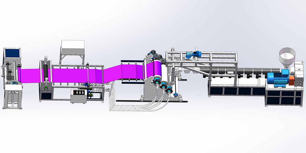 Transparent PVC Soft Rigid Sheet Extrusion Production Line Equipment