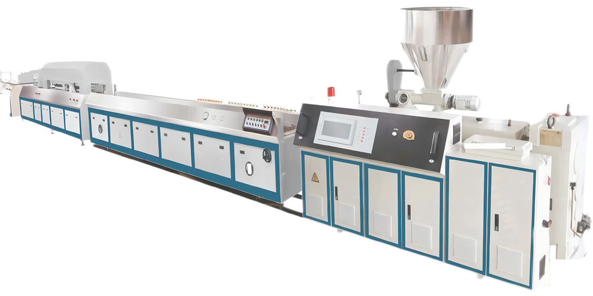 PVC,CPVC,UPVC,WPC Profile Extrusion Production Line Equipment PVC,CPVC,UPVC,WPC Profile Extrusion Production Line Equipment