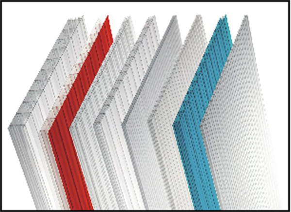 PC, PP Hollow Lattice Board Extrusion Production Line Equipment2