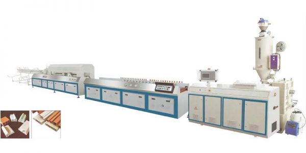 PS,PP,PE,PC,PVC Profile Extrusion Production Line Equipment